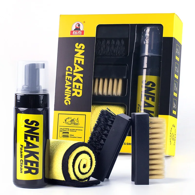 Sneaker Care White - 150ML Dry Cleaning Set for Shoes