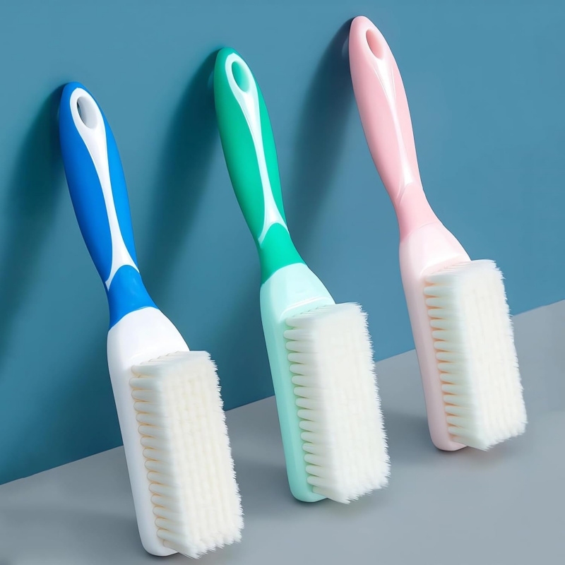 Sneaker Cleaning Kit - 3Pcs Long Handle Ultra Soft Bristle