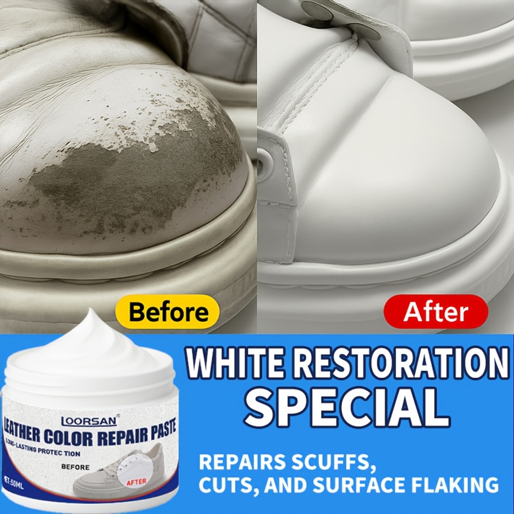 Sneaker Care Products - White Leather Repair Kit - Easy
