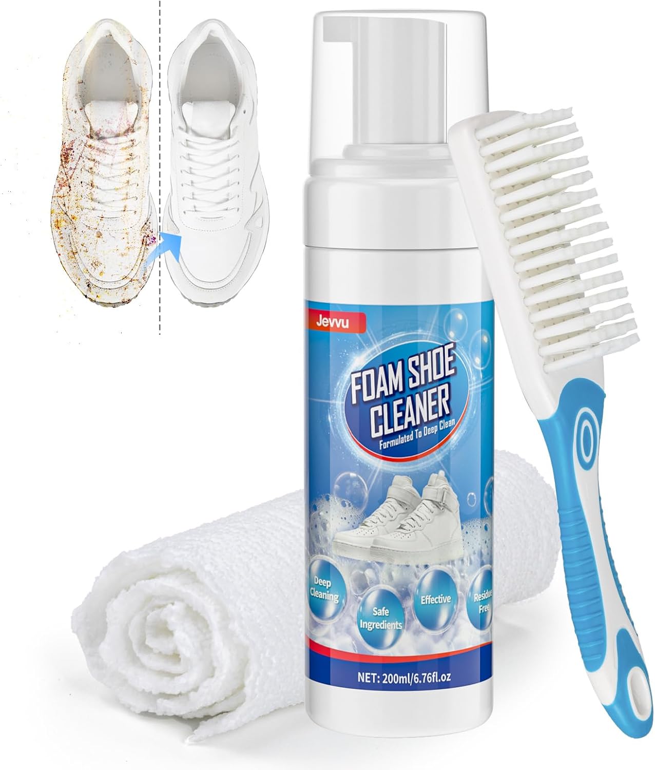 Sneaker Cleaning Kit - Shoe Cleaner Foam for Removing Stains