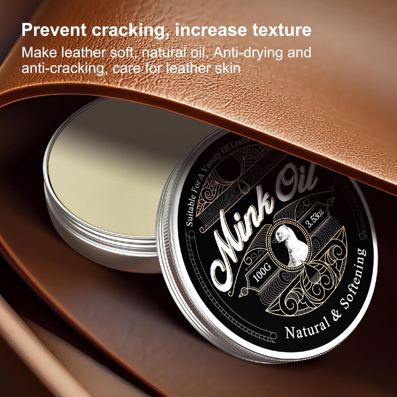 Sneaker Care Products - 100g Mink Oil For Leather Boots