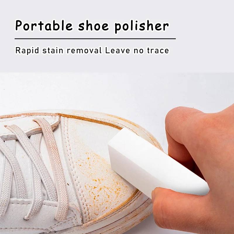 Sneaker Care Clean - Portable Shoe Polisher for Shine White