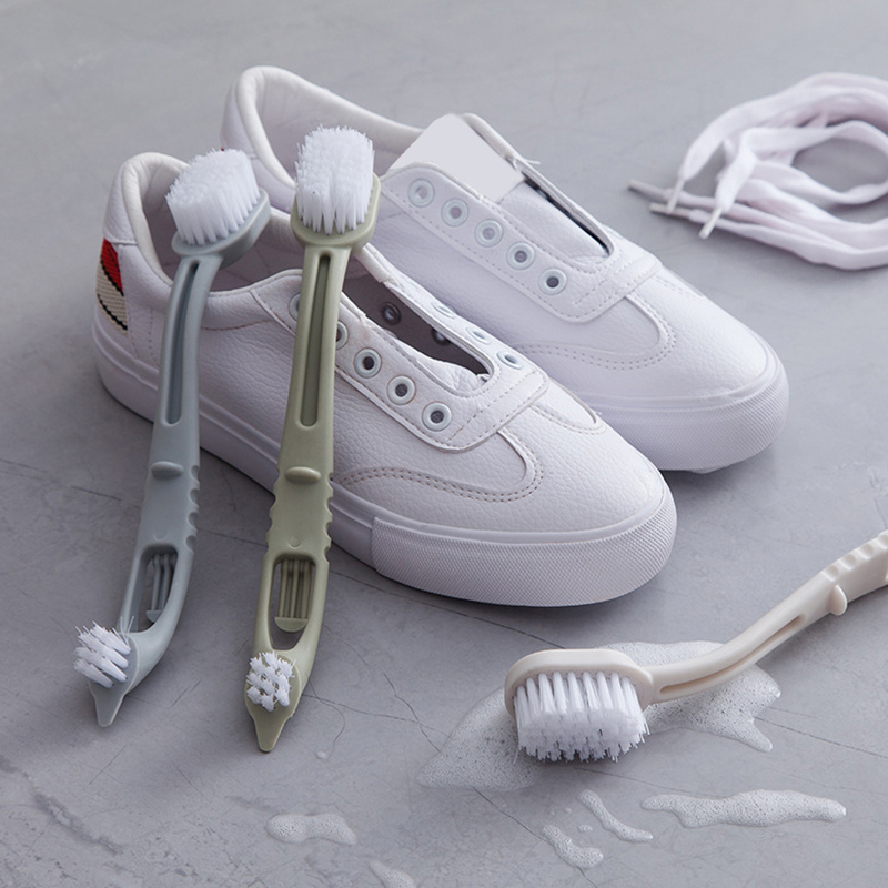 Sneaker Cleaning Kit - Double-end Shoes Brush Cleaner Sneaker White