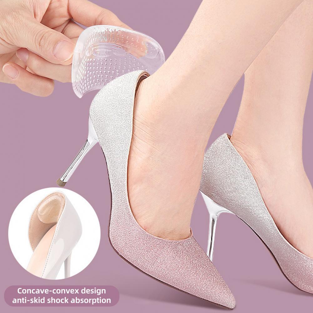 1 Pair Gel Heel Pad Self-adhes - đánh giá và giá Heel Liner Grip