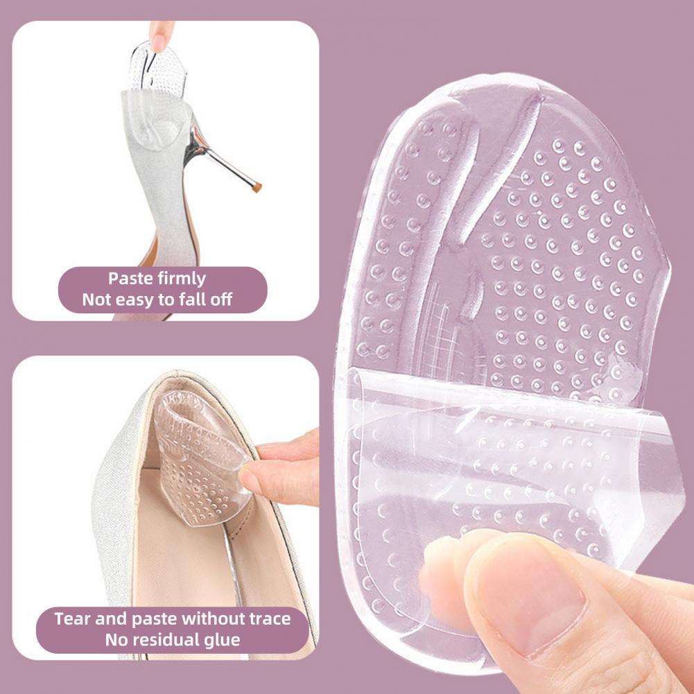 1 Pair Gel Heel Pad Self-adhes - đánh giá và giá Heel Liner Grip