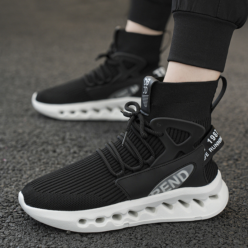 Trendy Men High Top Sock Shoes - đánh giá và giá Sneaker Career