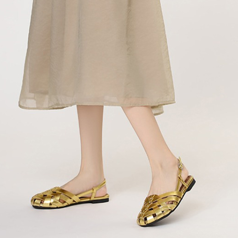 PU Golden Sandal Slipper Woman - đánh giá và giá Sneaker Care Set