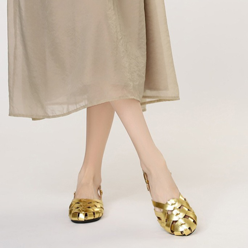 PU Golden Sandal Slipper Woman - đánh giá và giá Sneaker Care Set