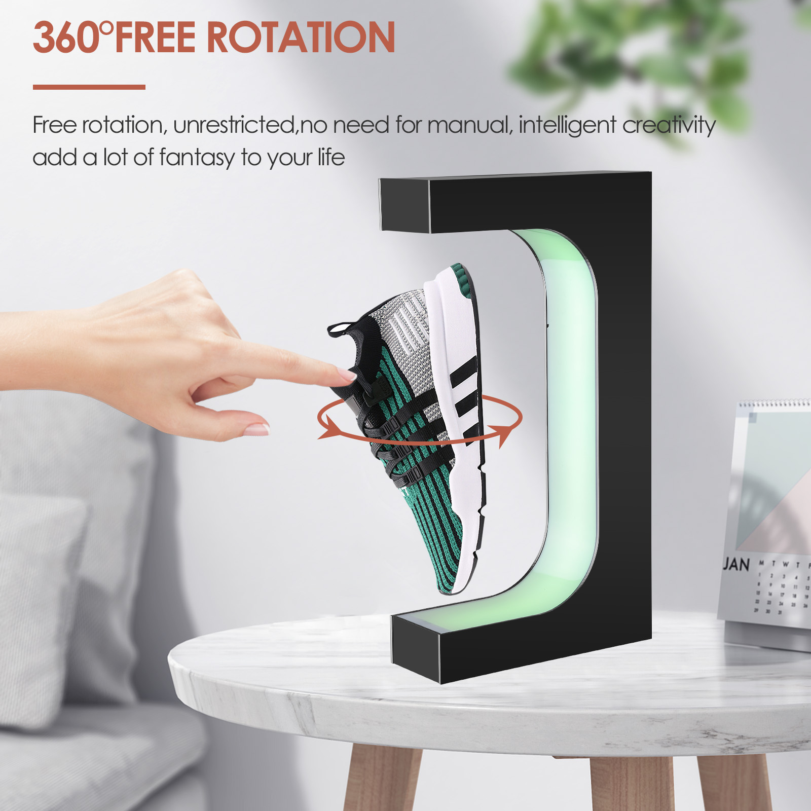 Floating Shoe Display Magnetic - đánh giá và giá Shoe Box Display
