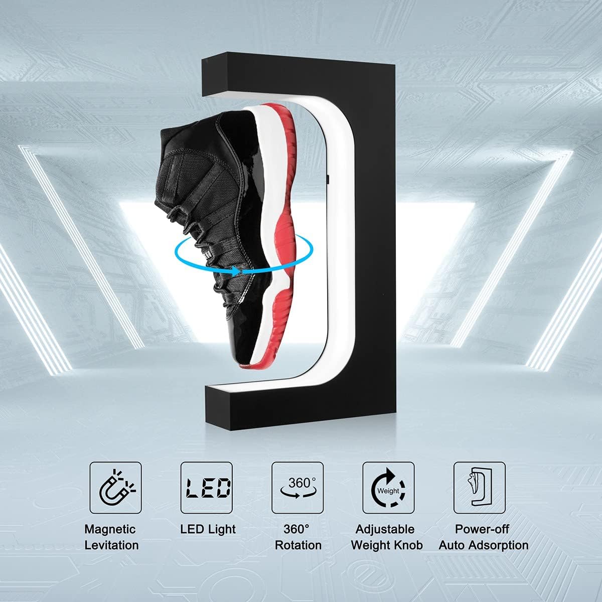Floating Shoe Display Magnetic - đánh giá và giá Shoe Box Display