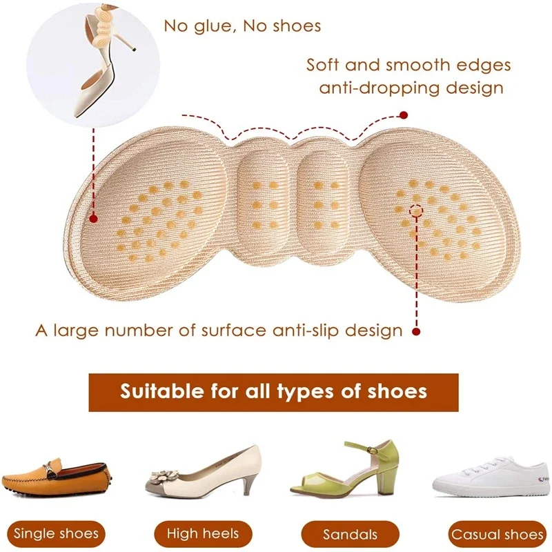High Heels Heel Pads Protector - đánh giá và giá Heel Liner Grip