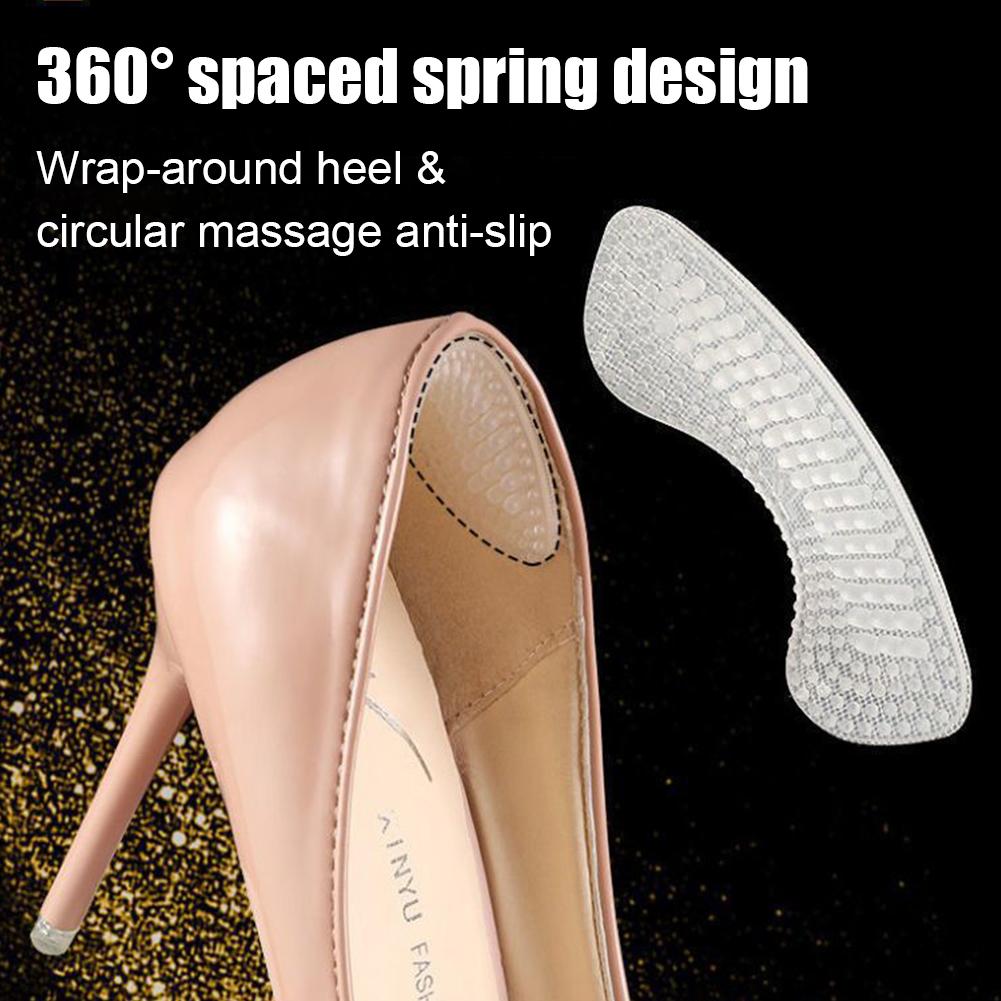 Transparent Silicone Heel Grip - đánh giá và giá Heel Liner Grip