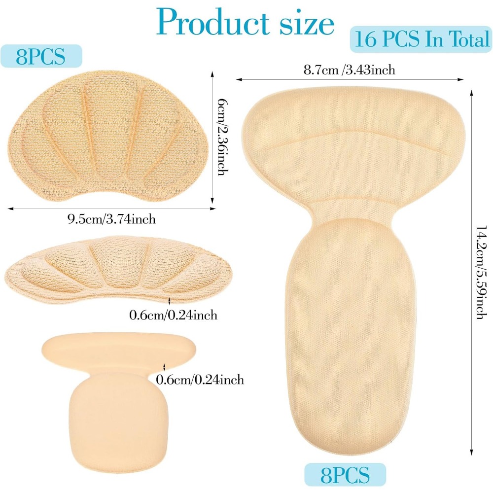 Cushion Pads with Dual Adhesiv - đánh giá và giá Heel Liner Grip