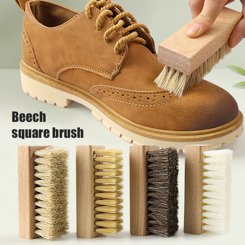 1PC Pig Bristles Shoe Brush Fo - đánh giá và giá Sneaker Cleaning Kit
