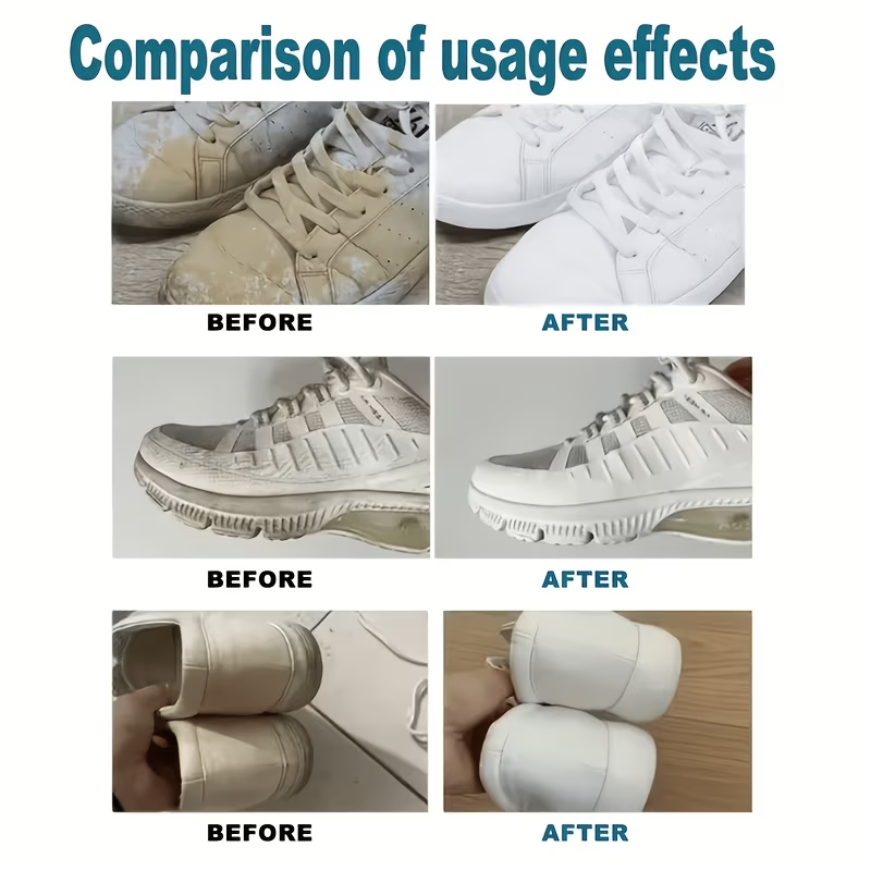 White Shoe Cleaning Cream, Qui - đánh giá và giá Sneaker Care Clean