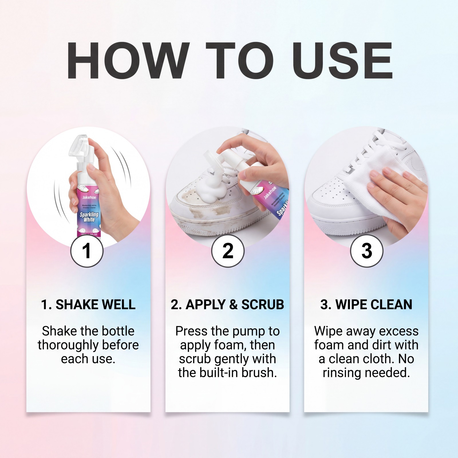 100ML Sneaker Cleaner Liquid S - đánh giá và giá Sneaker Care Whitener
