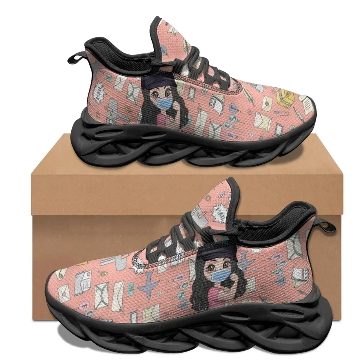 New Cartoon Postman Girl Desig - đánh giá và giá Sneaker Career