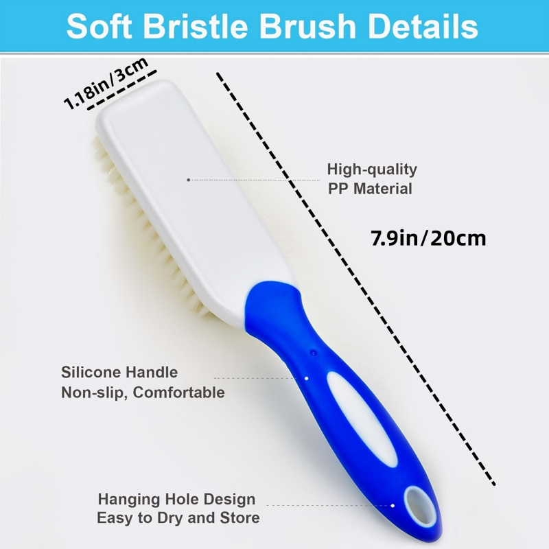 3Pcs Long Handle Ultra Soft Br - đánh giá và giá Sneaker Cleaning Kit