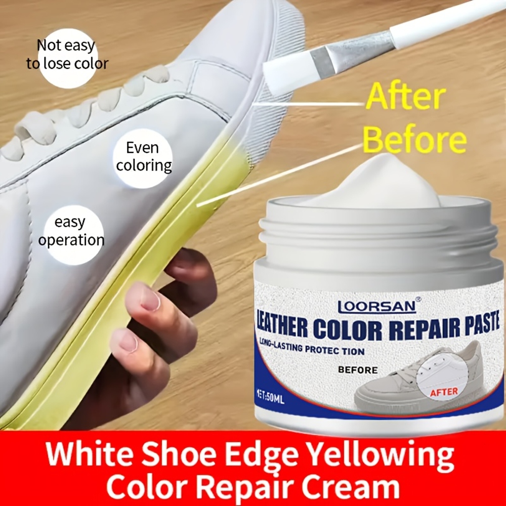 White Leather Repair Kit - Eas - đánh giá và giá Sneaker Care Products