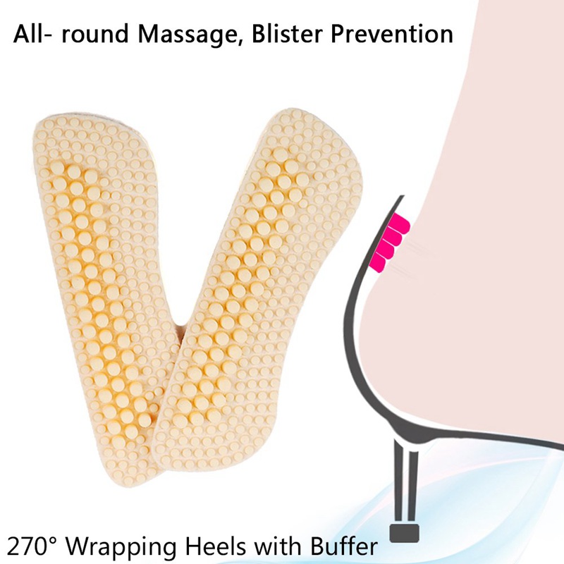 1 Ốp Miếng Lót Mềm Mại Massage - đánh giá và giá Heel Liner Grip