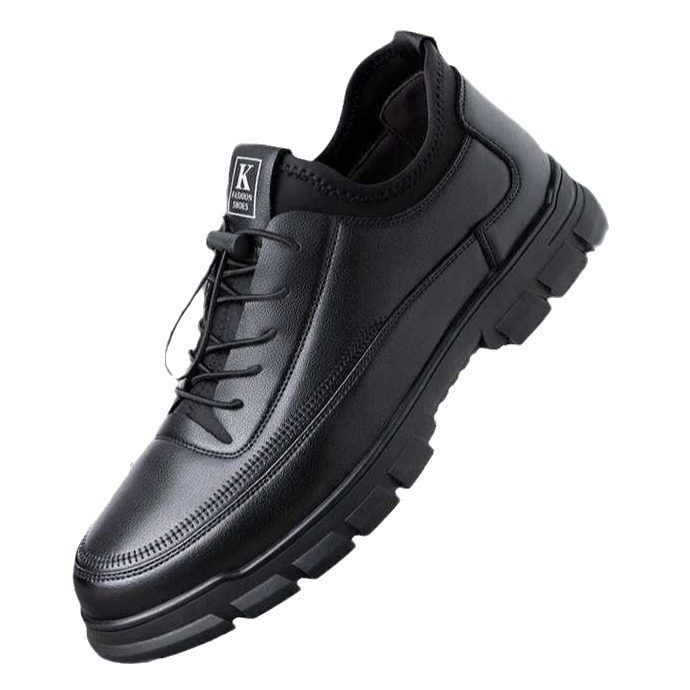 Men's Black Faux Leather Warm  - đánh giá và giá Sneaker Career