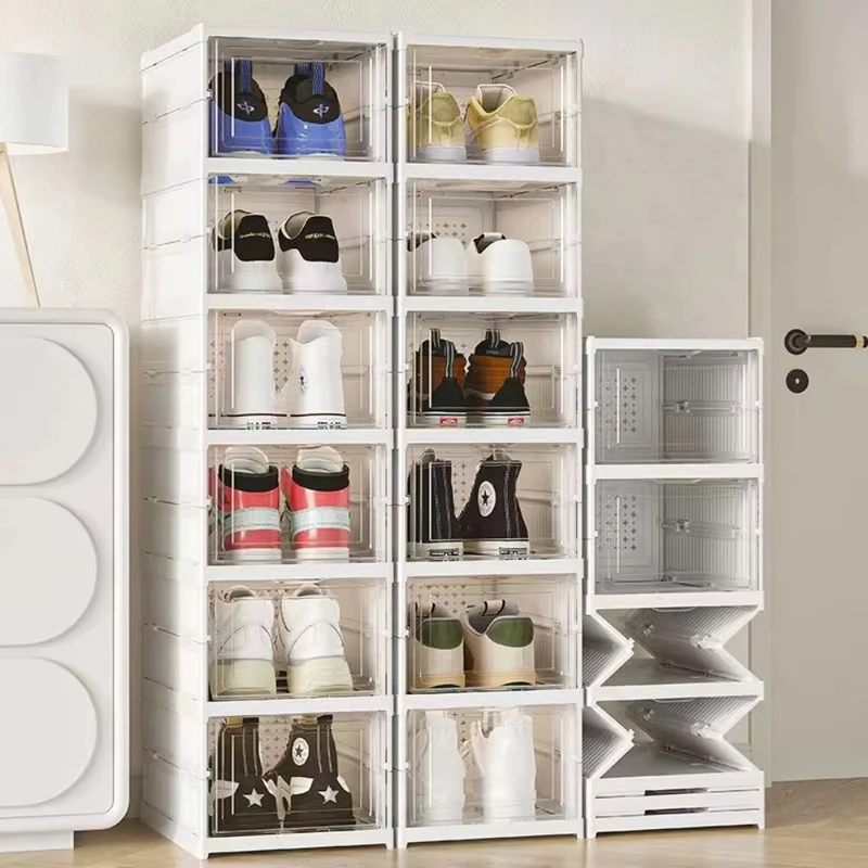 Dustproof 6 Layers Foldable Sh - đánh giá và giá Shoe Box Display