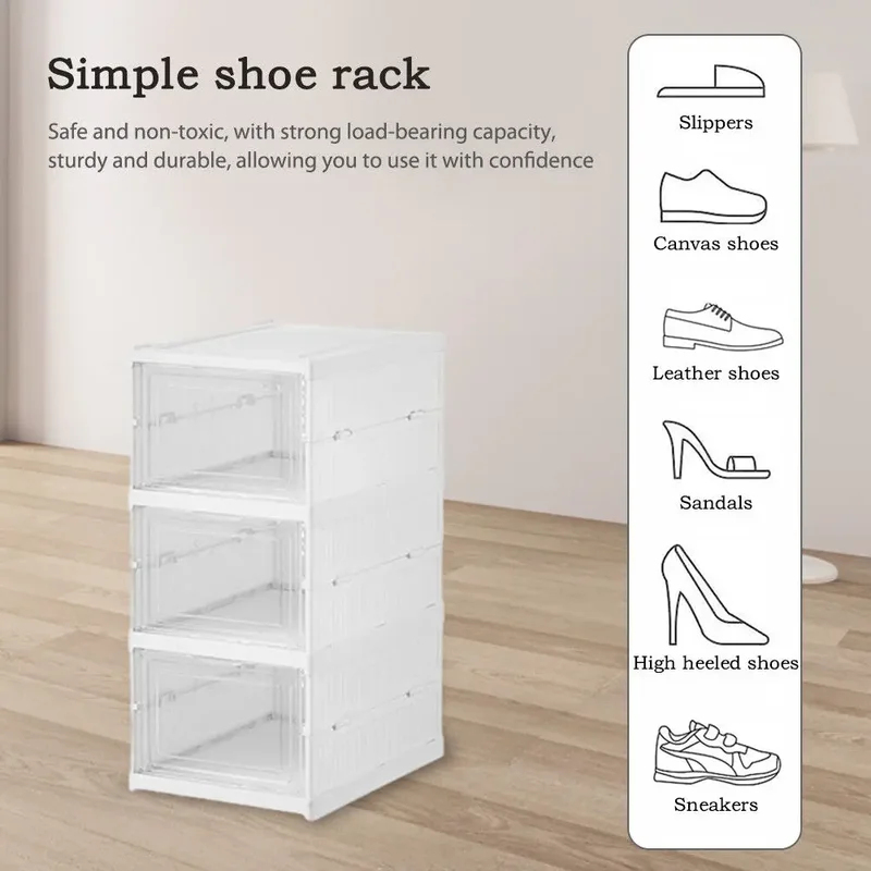 Dustproof 6 Layers Foldable Sh - đánh giá và giá Shoe Box Display