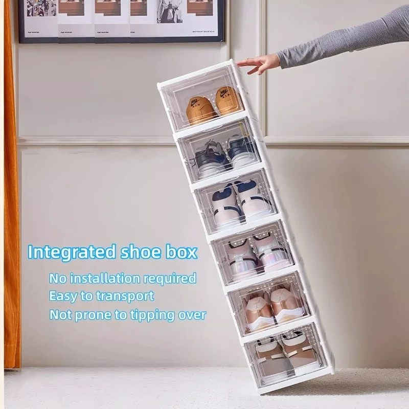 Dustproof 6 Layers Foldable Sh - đánh giá và giá Shoe Box Display