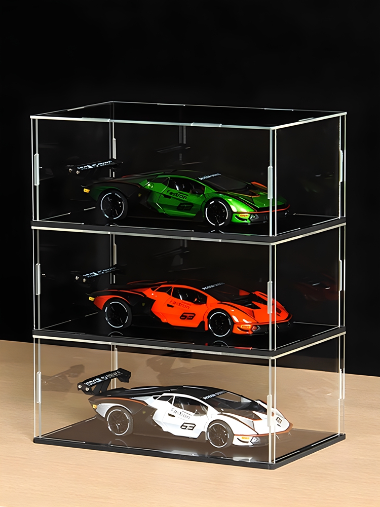 1pc Clear Acrylic Display Case - đánh giá và giá Shoe Box Display