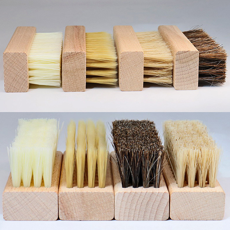 Useful Wood Handle Shoe Brush  - đánh giá và giá Sneaker Cleaning Kit