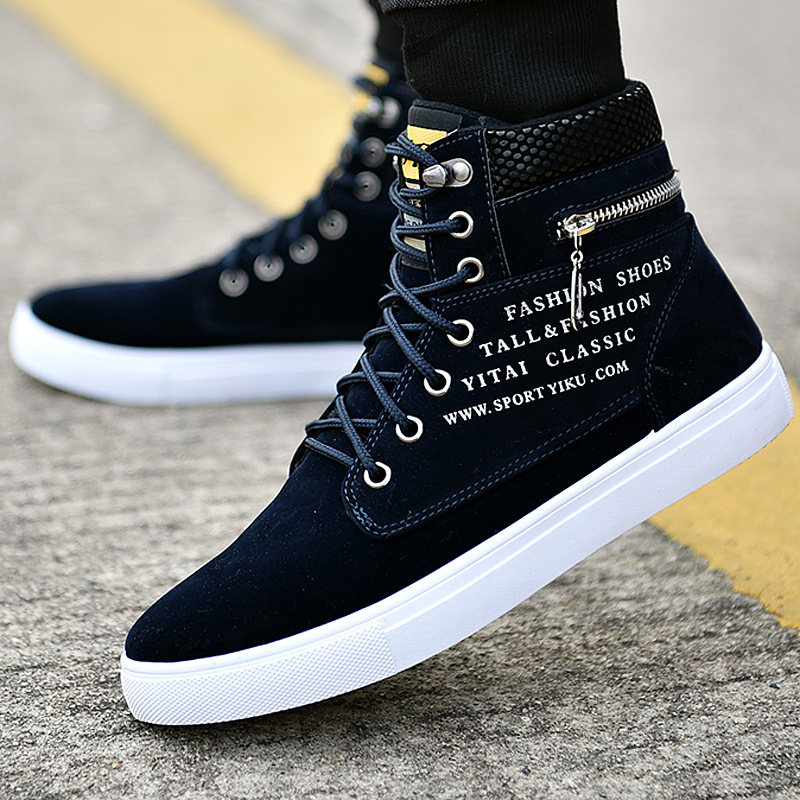 Men's Black High-Top Sneakers  - đánh giá và giá Sneaker Career
