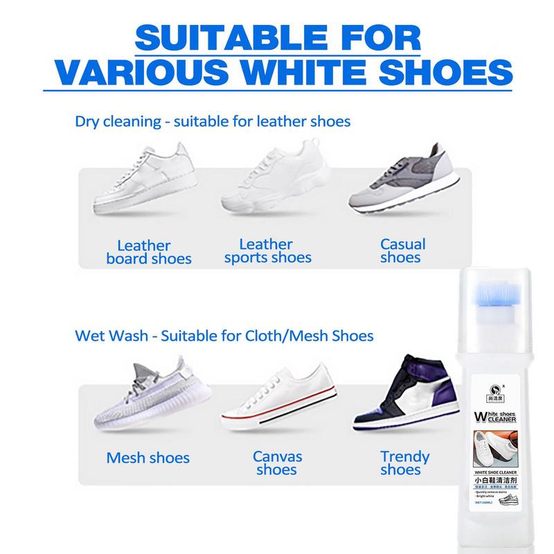 100ml Portable White Shoe Clea - đánh giá và giá Sneaker Cleaning Kit