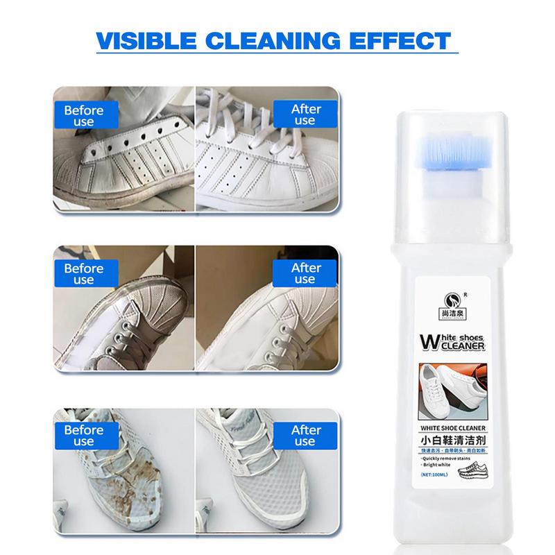100ml Portable White Shoe Clea - đánh giá và giá Sneaker Cleaning Kit