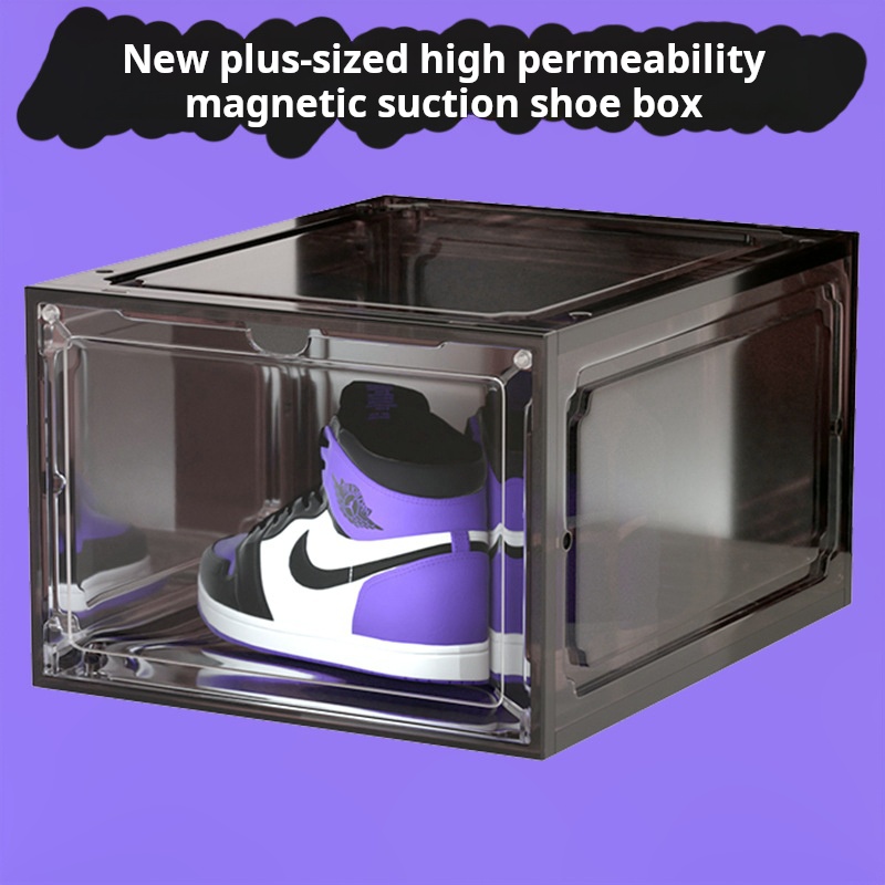 Acrylic shoe box transparent p - đánh giá và giá Shoe Box Display