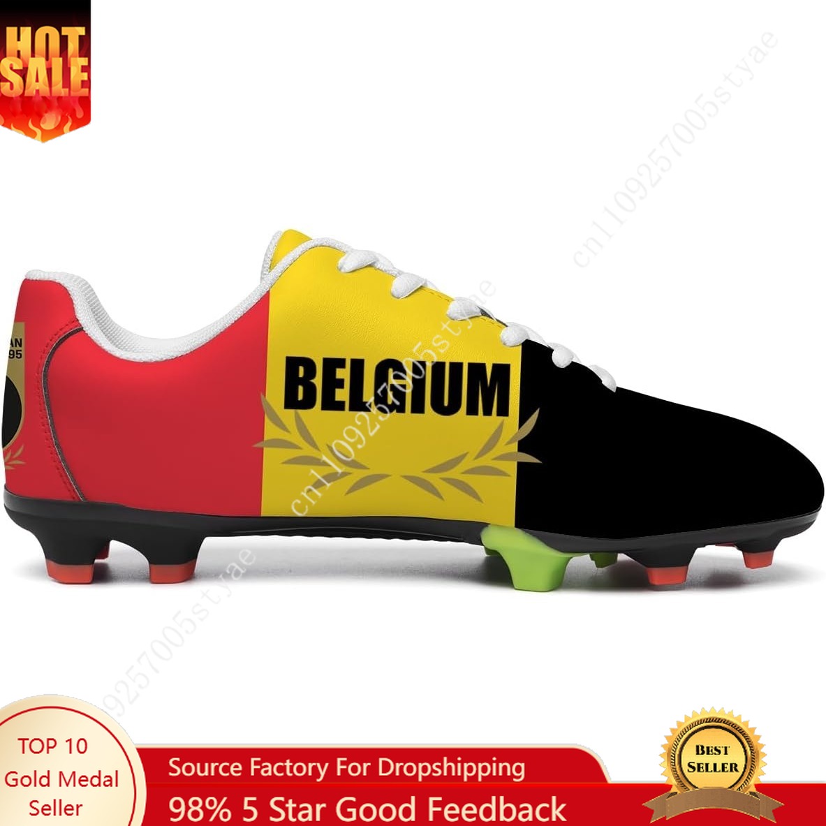 Belgium Flag Soccer Shoes Men  - đánh giá và giá Sneaker Career