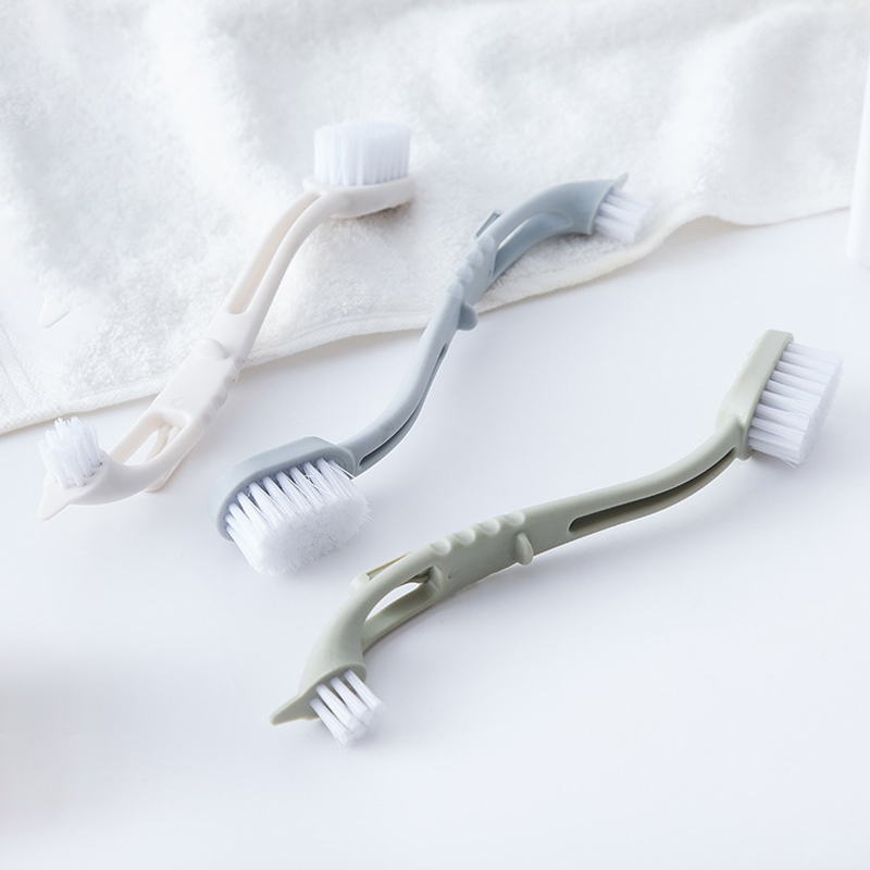 Double-end Shoes Brush Cleaner - đánh giá và giá Sneaker Cleaning Kit