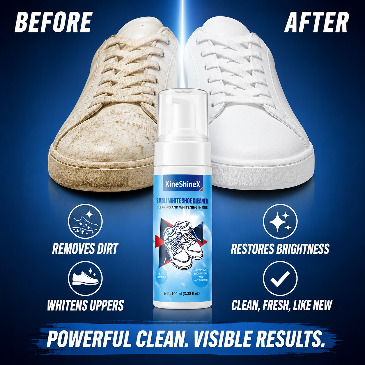 Gihen Shoe Cleaner Kits Water- - đánh giá và giá Sneaker Care Kit